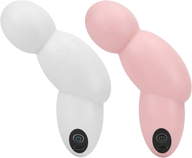 Roybro 로이브로 MKN-01 미니 강력6단 휴대용 진동 마사지기 미니 소형 미니 마사지기, 화이트