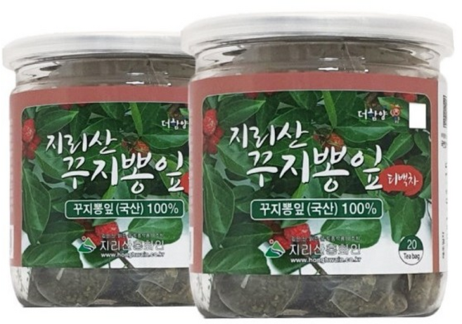 꾸지뽕잎 티백차 22g (1.1g 20ea) (국내산100% 지리산 꾸지뽕잎), 1.1g, 20개입, 1개