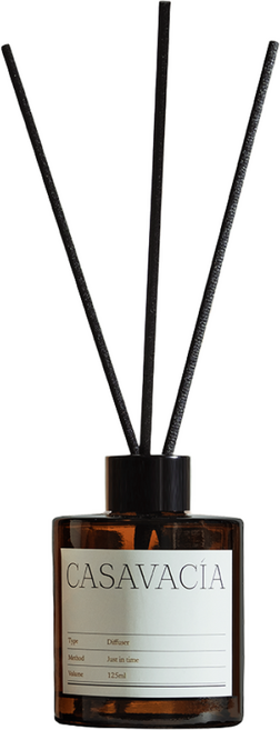 카사바시아 호텔 고급 디퓨저 방향제, 1개, 125ml, 베티베리오