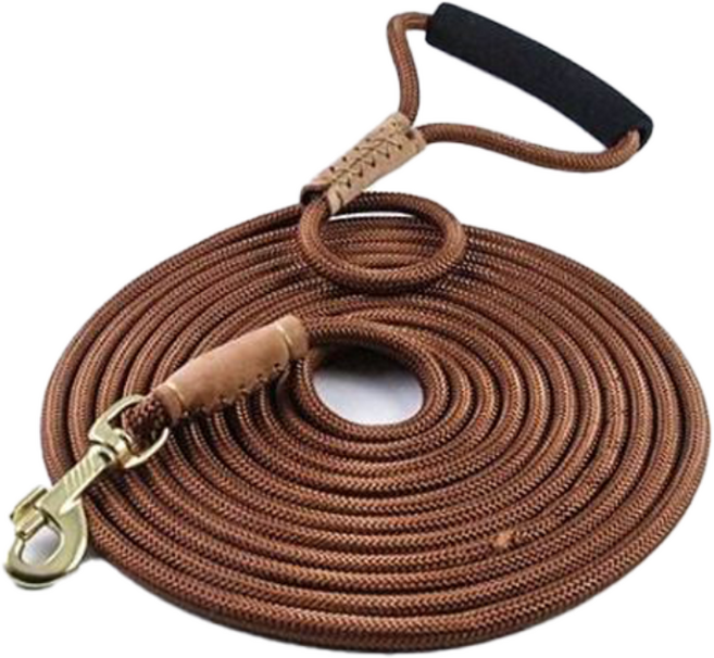 롱리드줄 3m 5m 10m 20m 훈련용 중형견 대형견 긴줄, 블랙, 1개