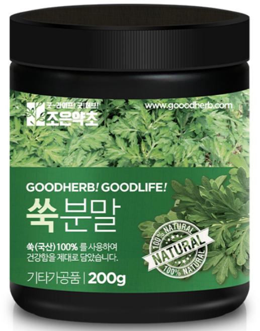 조은약초 쑥분말, 1개, 200g