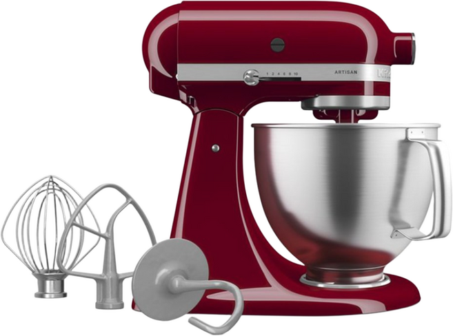 키친에이드 아티잔 4.8L 틸트헤드 스탠드믹서 130, 엠파이어레드 (5KSM130WER)