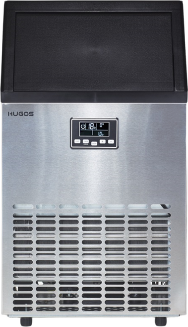 휴고스 BIA-508BZ 업소용제빙기 제빙기 50kg LED 셀프크리닝 대용량 업소 카페 바로설치가능, 제빙기+필터+설치의뢰