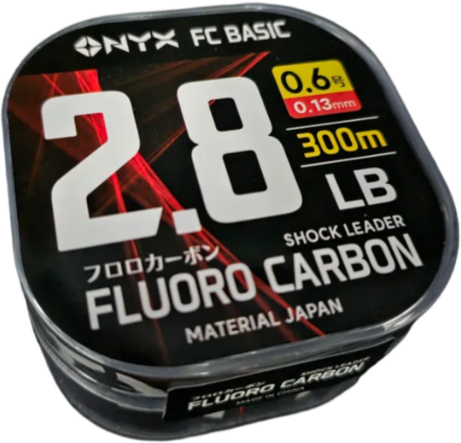 ONYX 쇼크리더 후로로카본 FC BASIC, 1개, 화이트