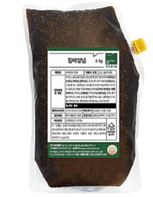 각종 고기 양념에 딱 좋은 업소용 대용량 갈비 양념 소스, 6개, 2kg