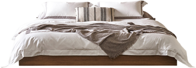 [시몬스] 탠. 스토리지헤드. 뷰티레스트 퓨전. 슈퍼싱글 침대, 내추럴 오크