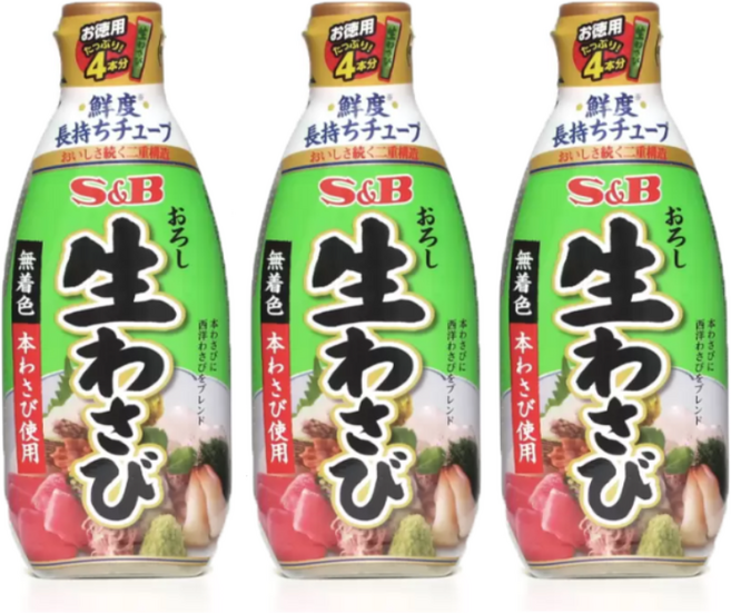 에스엔비 오로시 와사비, 175g, 3개