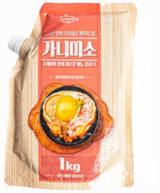 고래미 가니미소 1kg, 1개