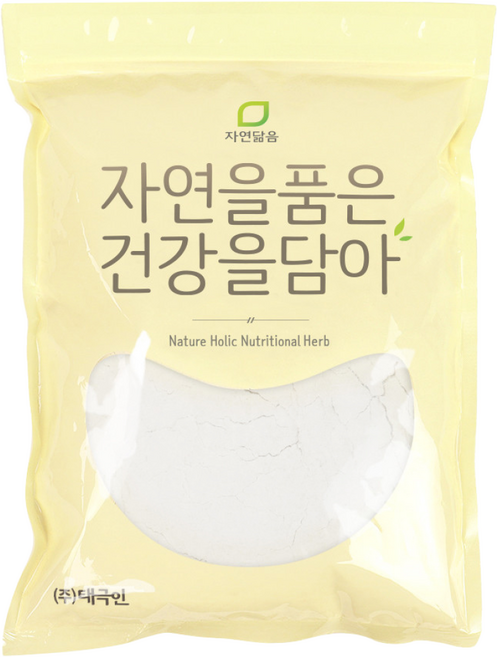 자연닮음 국산 백미 찹쌀가루 1kg 버터떡 재료 고품질 건식 찹쌀가루, 1개