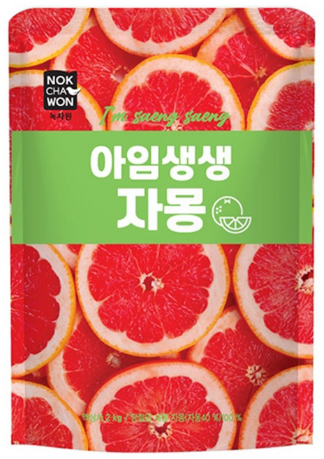 녹차원 아임생생 자몽 2kg, 1개, 1개, 1개입
