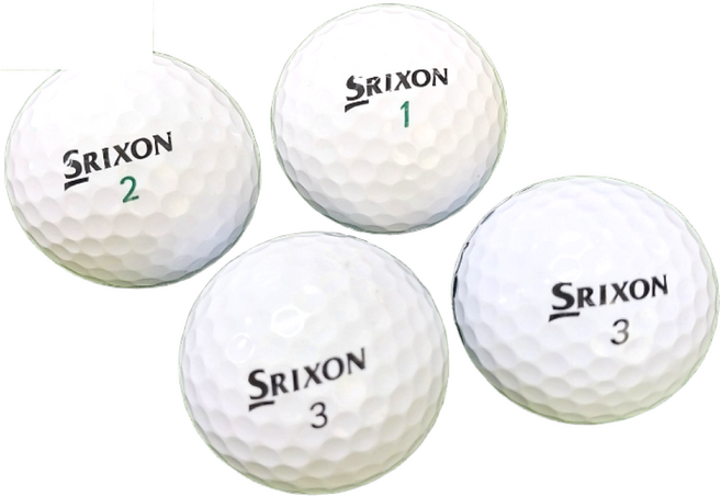 스릭슨 로스트볼 화이트 골프공 A+상급 30개, 1개, 30개입