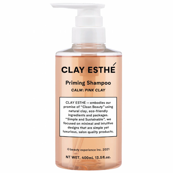 클레이에스테 핑크클레이 샴푸 본품, 400ml, 1개