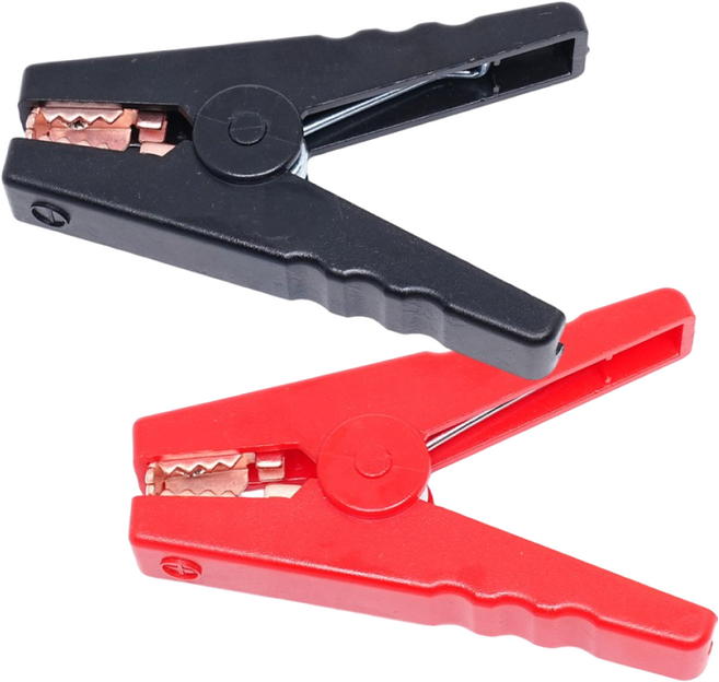 용접 어스 집게 악어 클립 클램프 배터리 연결 2개 세트, 1세트, 100A 2개 1세트