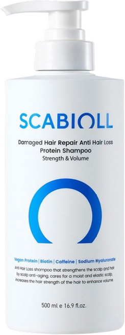 스카비올 탈모증상완화 단백질 샴푸 500ml, 1개