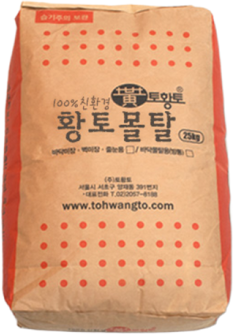 토황토 황토몰탈 고급미장용25kg 실내용 벽바닥미장 황토시공, 1개