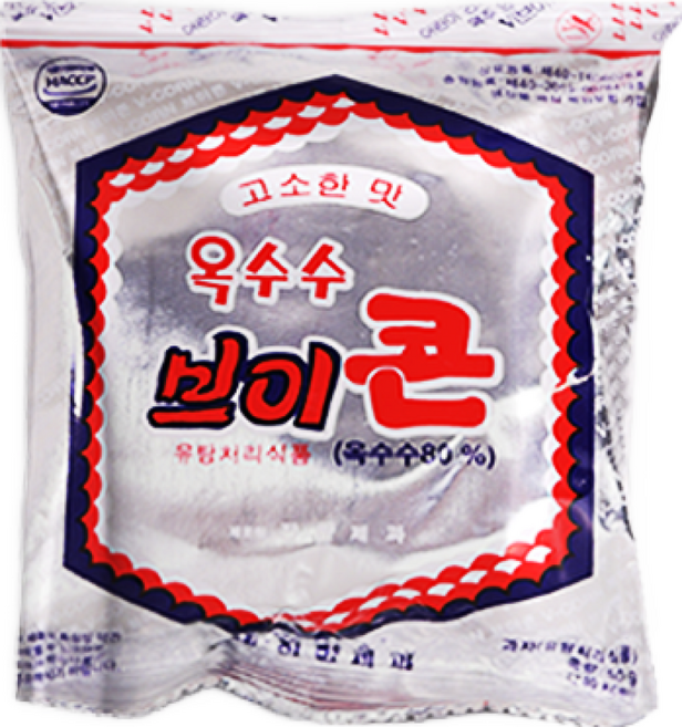 브이콘 옥수수, 50g, 40개