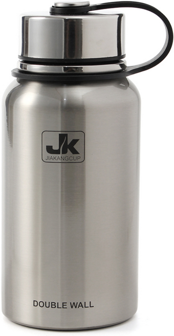 밀앤모어 이중진공 스테인레스 보온 보냉 텀블러, 1개, 실버, 610ml