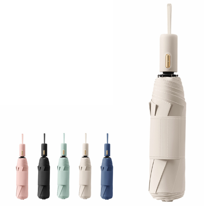 별의 바다 UV 99.9% 차단양 자외선차단 4세대 3단 접이식 자동 우산 양산 겸용 + 커버포함