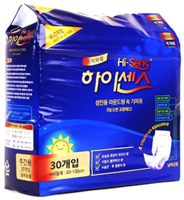하이센스 프리미엄 속기저귀 (라운드형8팩240매 1박스 ), 8개, 30개입