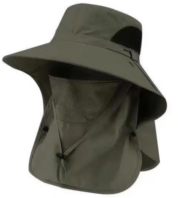 다나몰 등산모자 벙거지모자 버킷햇 캠핑 낚시 자외선차단, 카키