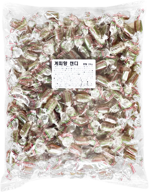 양지제과 계피향 사탕 대용량 2kg (약 200개별포장) 업소용 벌크 개별포장 캔디, 1개