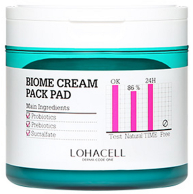 로하셀 바이옴 크림 팩 패드, 90개입, 1개