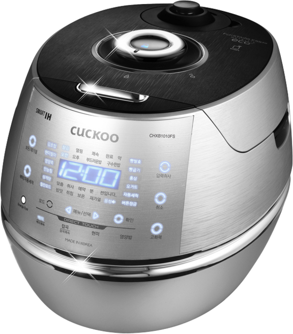 쿠쿠 IH압력밥솥 10인용 CRP-CHXB1010FS, 메탈실버
