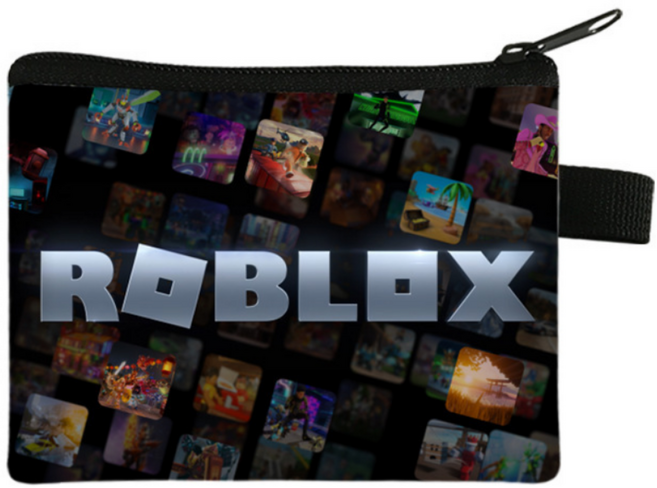 ROBLOX 로블록스 어린이 지갑 동전 지갑 다용도 파우치 로블록스 굿즈 설맞이 선물용