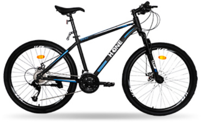 에이치원 26인치 입문용 MTB 자전거 27단 변속 입문용 자전거, MTB(철제), 1개