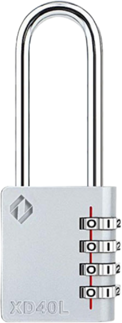 국산 긴 고리 롱 타입 비밀번호 번호키 창고 열쇠 다이얼 자물쇠, 1개