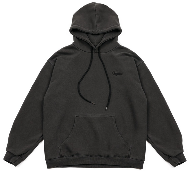 아케인 펑크 피그먼트 워싱 후드티