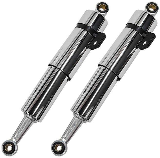 RFY 혼다 슈퍼커브110 2018년-2025년 튜닝 슬라머 크롬 리어 쇼바 360mm, 1세트