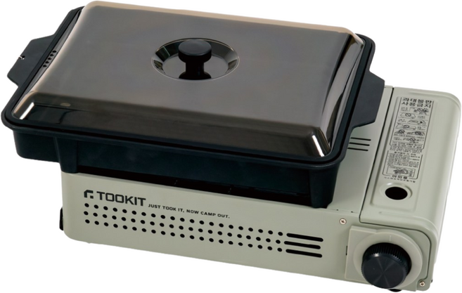 투킷 구이바다L TKSCG01-PKG 부르스타 캠핑버너 휴대용가스렌지 가스버너, 1개, 실속형