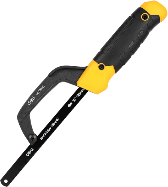 델리툴즈 미니 만능톱 쇠톱 10인치 줄톱 톱대, 1개, 델리 미니 쇠톱_10인치 (EDL353112)