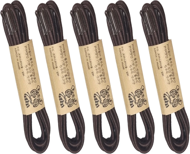 GGT Tiger 고무 구두끈 5세트 - 쿠팡