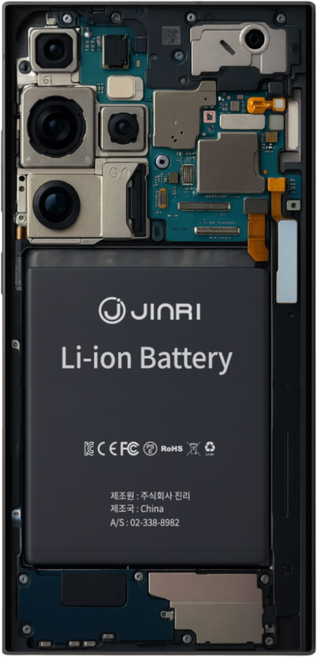 진리 갤럭시 S10 대용량 배터리 자가교체 수리 KC인증 3300mAh, 1개