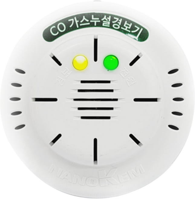 세이프온 일산화탄소 가스경보기 KGD-10 유선형, 1개