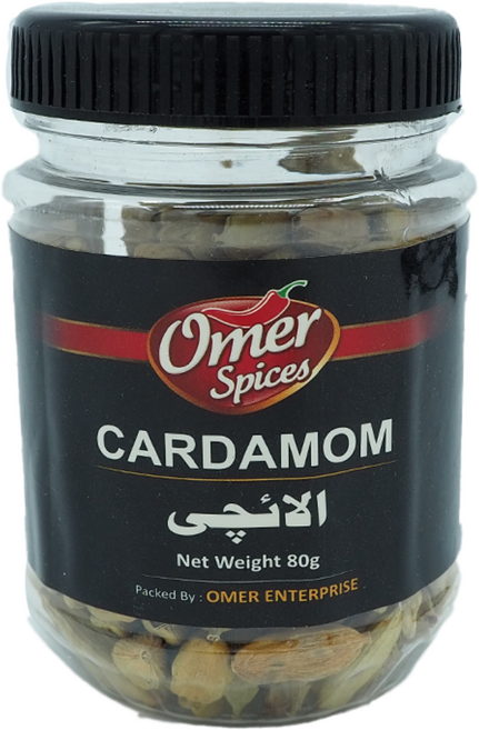 OMER CARDAMOM GREEN ELACHI 수두구, 1개, 80g