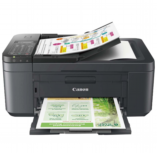 캐논 TR4640 팩스 복합기 프린터기 양면인쇄 정품 잉크세트 포함 TR4690 동일사양, TR4640복합기+정품잉크세트포함, 1