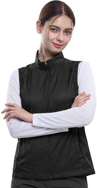 [김영주스포츠] 여성 바람막이 조끼_예쁨의 정석 프리미엄 나일론 원단 등산 아웃도어 바람막이 조끼 베스트