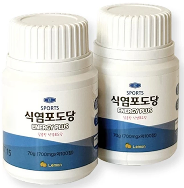 스포츠 식염포도당 에너지플러스 100정, 1개 - 쿠팡