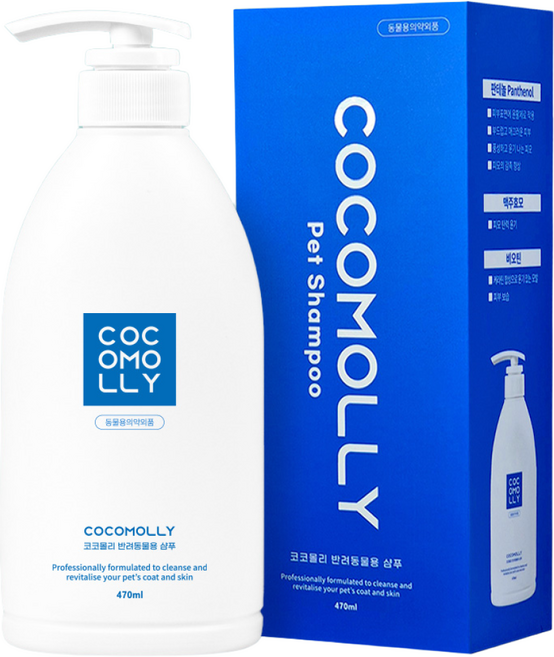 코코몰리 반려동물용 애견샴푸, 470ml, 1개