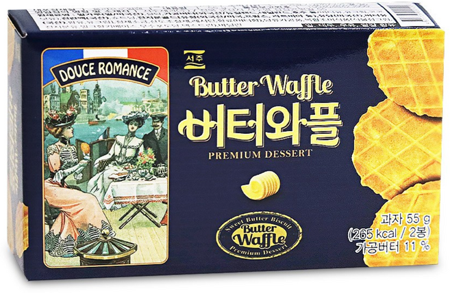 서주 버터와플, 55g, 1개