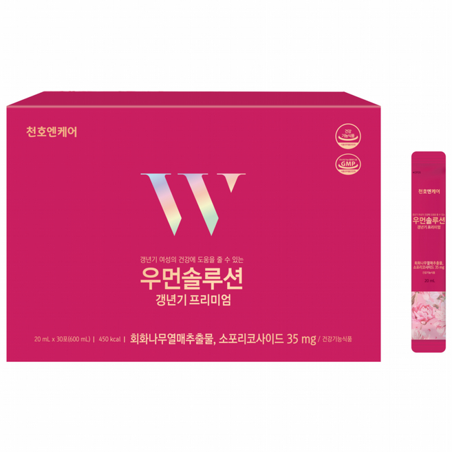 천호엔케어 우먼솔루션 갱년기 프리미엄 영양제 30p, 600ml, 1개