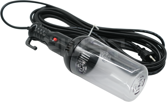 삼화전기 삼파장 작업등 8m LED 현장작업등 야외 조명 공사 낚시 캠핑 랜턴, 1개, 블랙