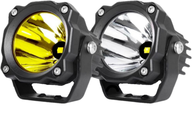 대신스토어 40W SUPER LED 써치라이트 오토바이 바이트 작업등 트랙터 오프로드용, 1개, 화이트(White)