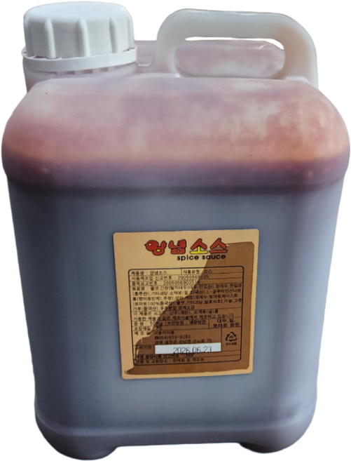 더불어 옛날 베이직 양념치킨소스 10KG 단맛이 덜한맛