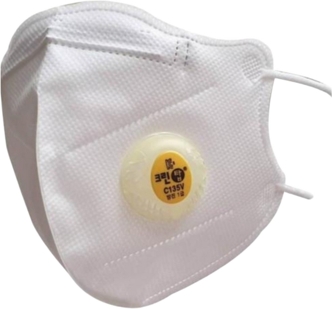 크린탑 1급방진마스크 C135V, 60개