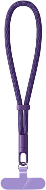 ABMOS 모바일고 도난방지 손목 휴대폰 스트랩+핸드폰태그홀더 세트, 1개, 퍼플
