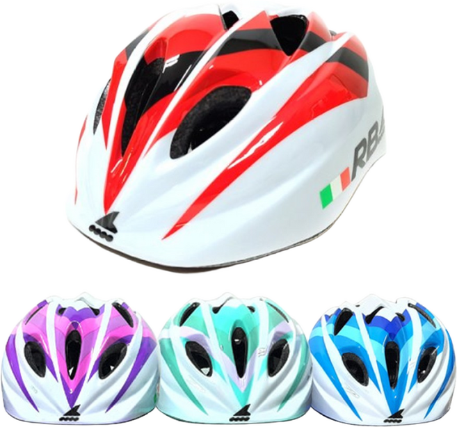 롤러블레이드 아동 인라인헬멧 자전거헬멧 킥보드 스케이트보드, 민트, 1개